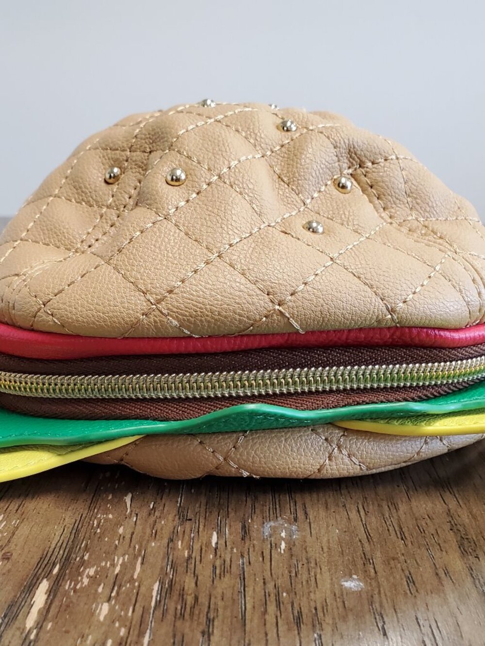 Betsey Johnson "Nice Buns" Burger Wristlet